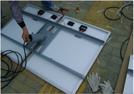 太阳能电池板支架图 太阳能电池板支架图